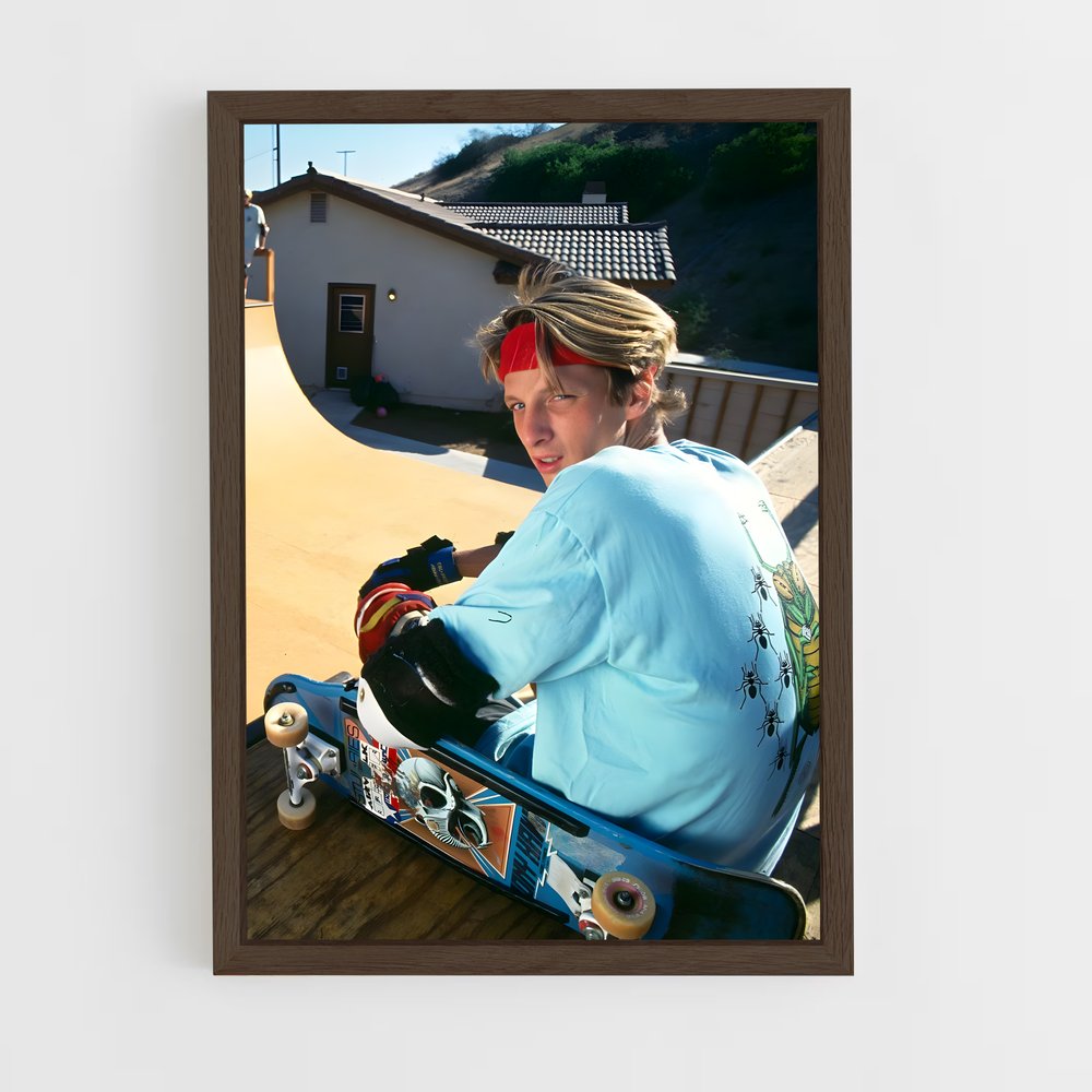 Poster Tony hawk – affiche Skateboard (vue 5)